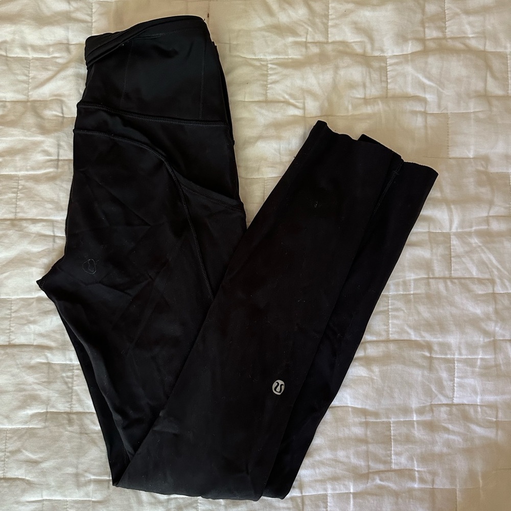 Lululemon Crop Leggings in Black